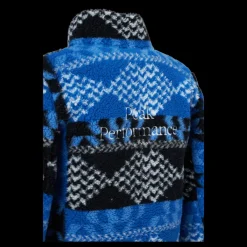 Online Peak Performance Junior Original Pile Zip Jacket Blue/Black Blå och Svart