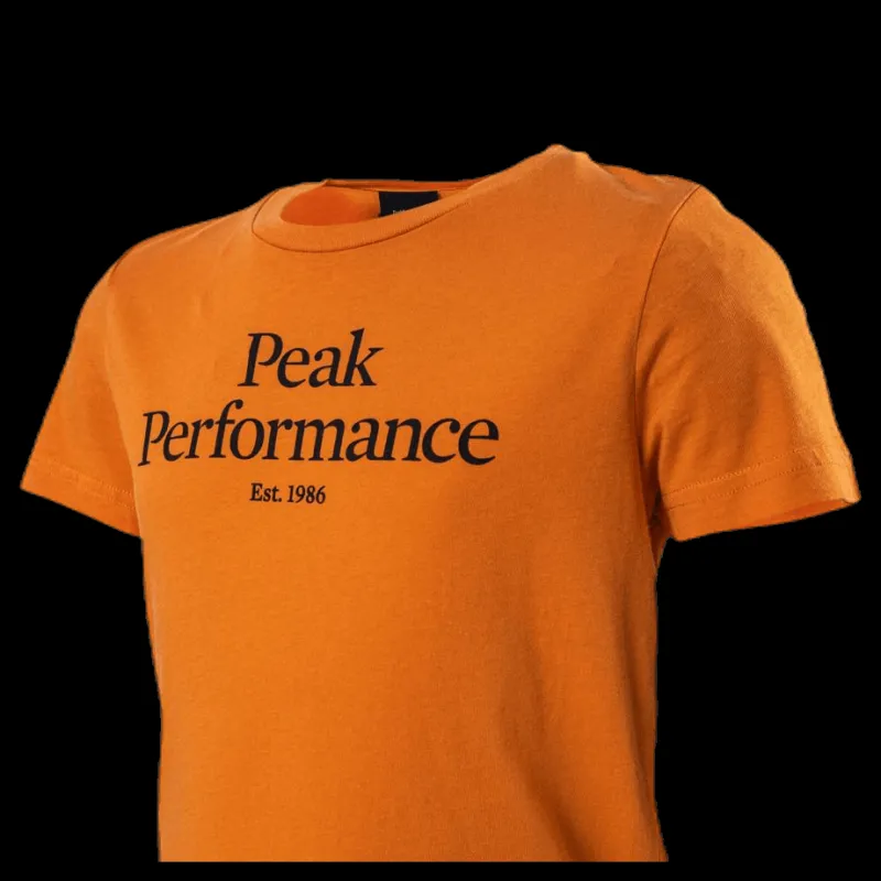 Peak Performance Junior Original Tee Orange Online