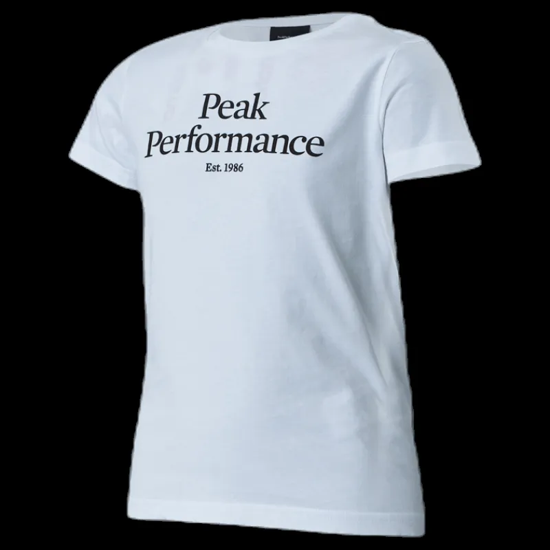 Peak Performance Junior Original Tee White Vit New