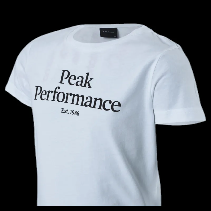 Peak Performance Junior Original Tee White Vit New