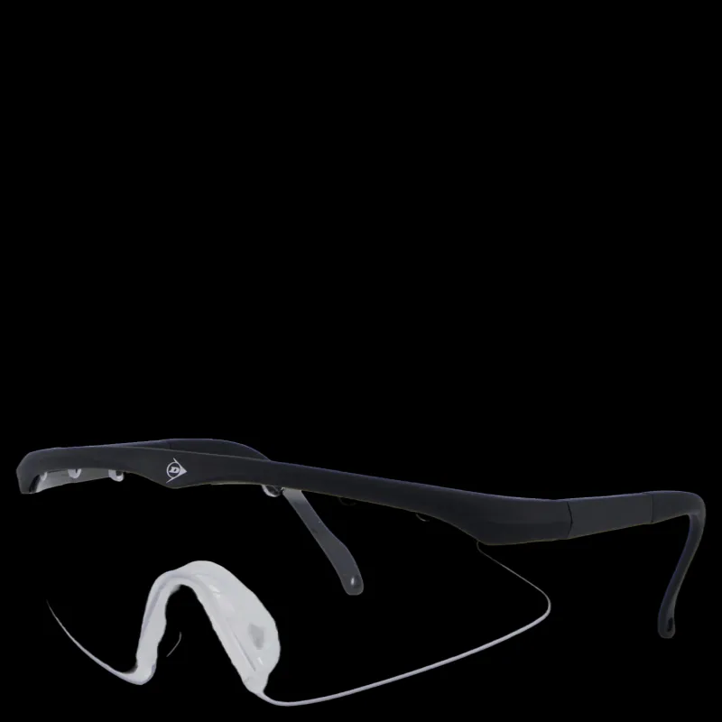 Clearance Dunlop Junior Protective Glasses Black Svart