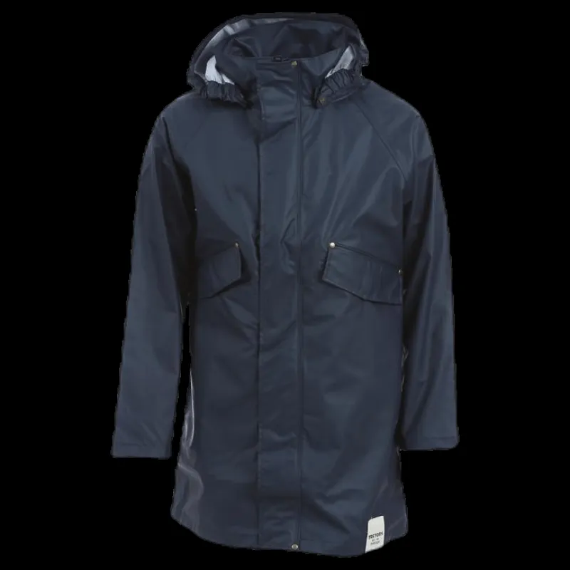 Clearance Tretorn Junior PU Parka Blue Blå