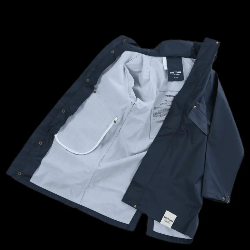 Clearance Tretorn Junior PU Parka Blue Blå