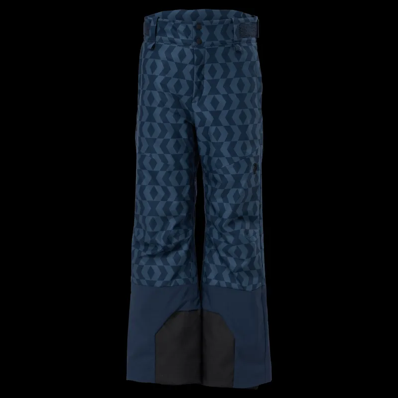 Peak Performance Junior Rider Pants Print Blue/Black Blå och Svart Clearance