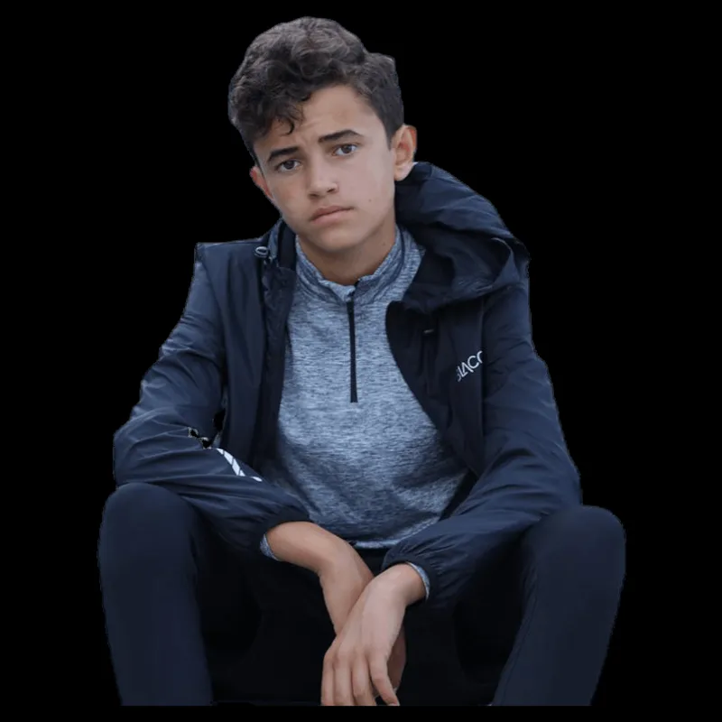 BLACC Junior Samuel Training Jacket Black Svart Hot