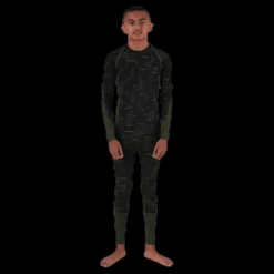 VOLC Junior Seamless 1st Layer Set Patterned/Green Mönstrad och Grön Best