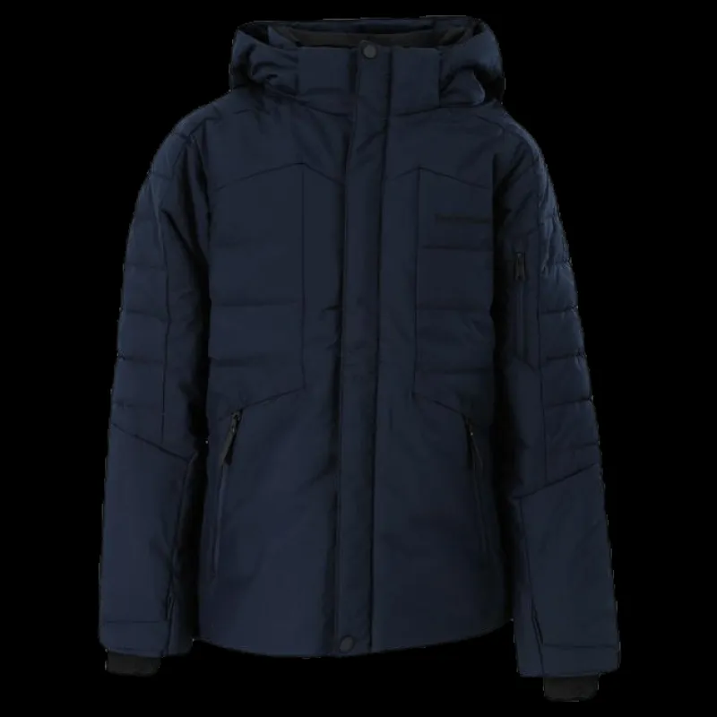 Hot Peak Performance Junior Shiga Down Ski Jacket Blue Blå