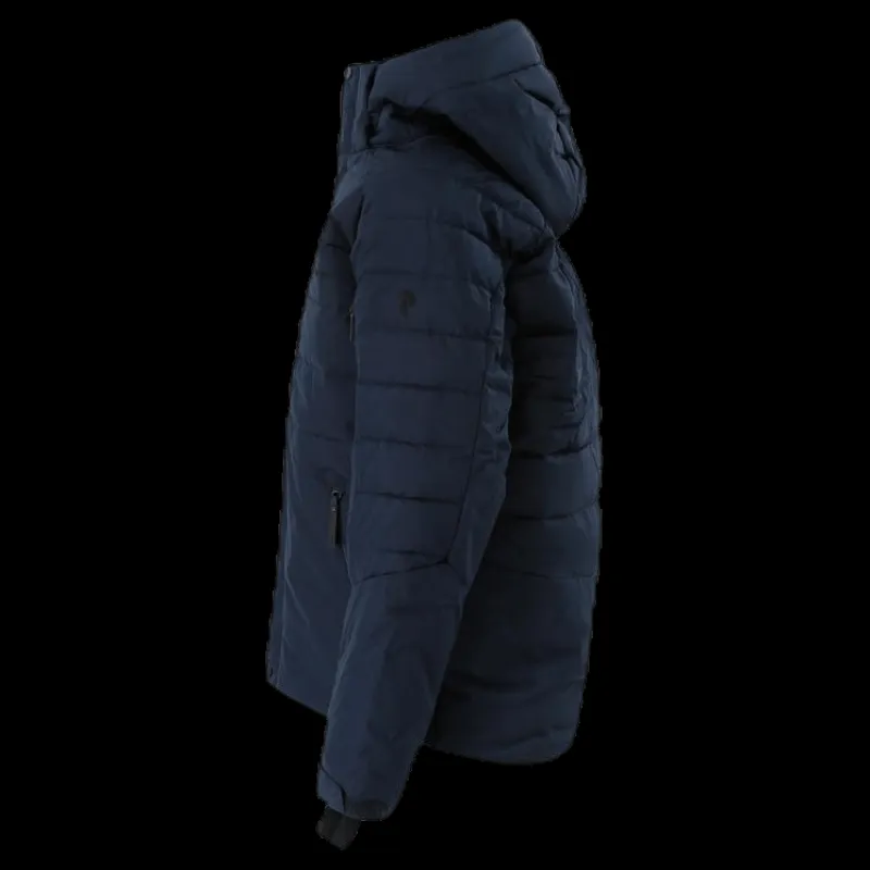 Hot Peak Performance Junior Shiga Down Ski Jacket Blue Blå