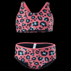 Clearance BLACC Junior Speedy Bikini Set Pink/Patterned Rosa och Mönstrad