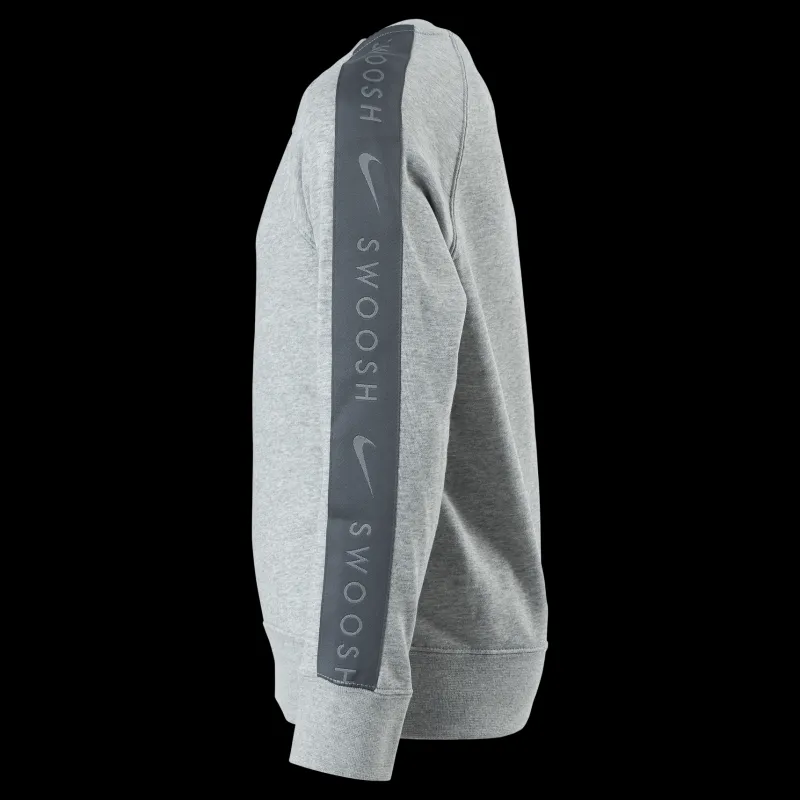 Clearance Nike Junior Swoosh Crew Grey Grå