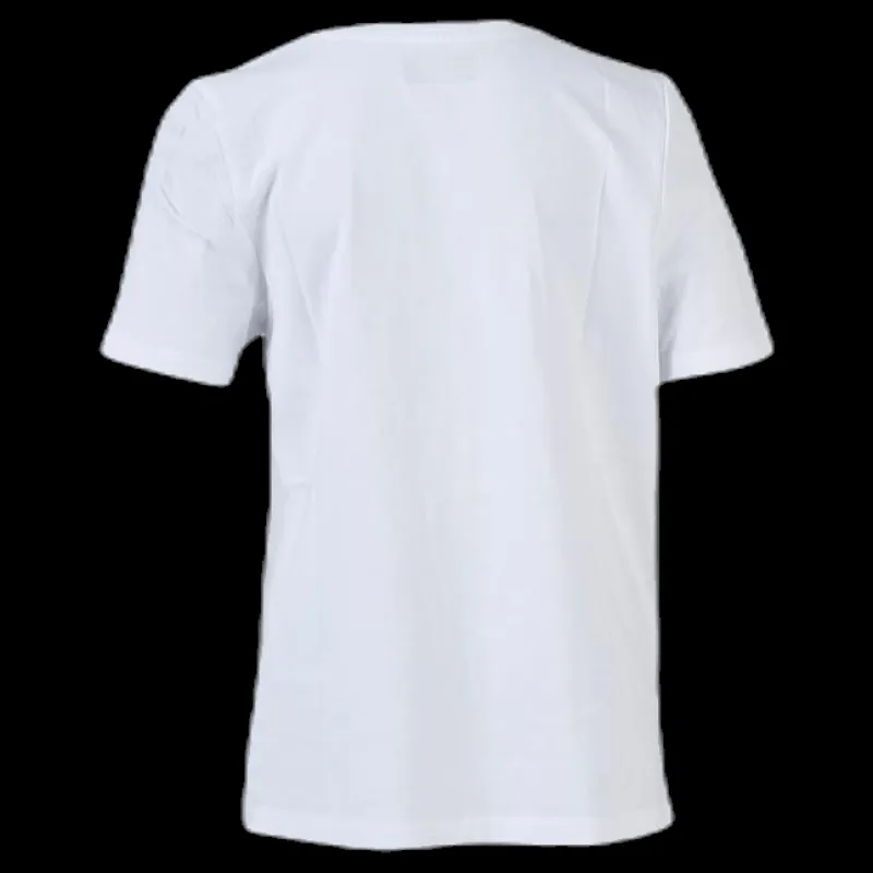 Kappa Junior. T-Shirt S/S, Cromen White/Grey Vit och Grå New