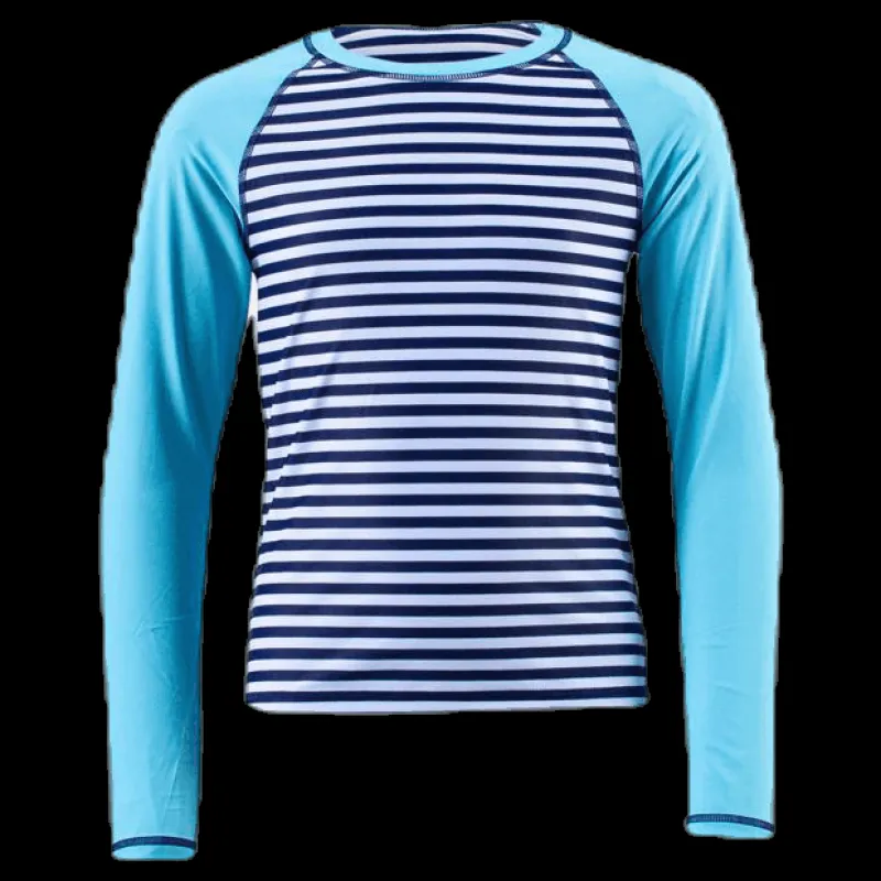 Wyte Junior UV Shirt LS Blue/Turquoise Blå och Turkos Sale