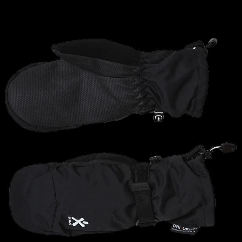 Bula Junior Whiteout Mittens Black Svart Clearance