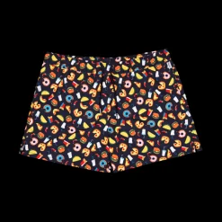 Happy Socks Junk Food Swimshorts Black Svart Hot