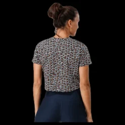 Nike Just Do It Crop Top SS Patterned Flerfärgad Hot