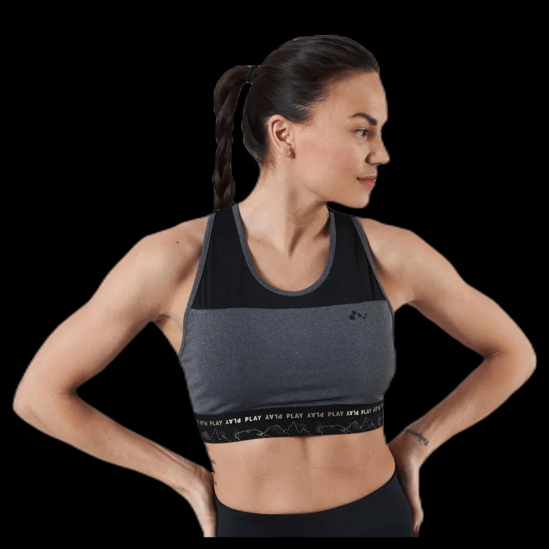 Outlet Only Play Jynx Sports Bra Grey Grå
