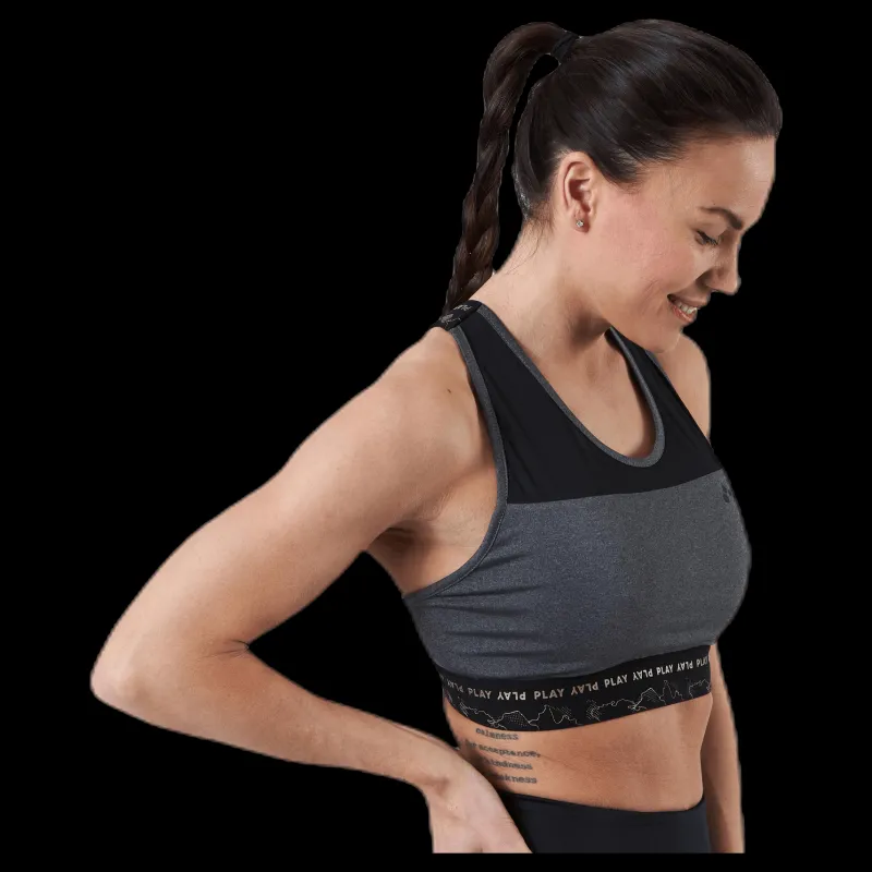 Outlet Only Play Jynx Sports Bra Grey Grå