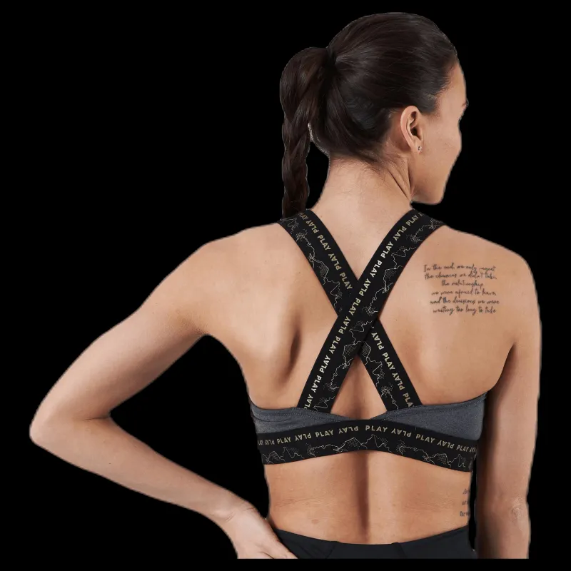 Outlet Only Play Jynx Sports Bra Grey Grå