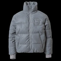 Discount Svea K. Reflective Volume Puffer Ja Silver Grå
