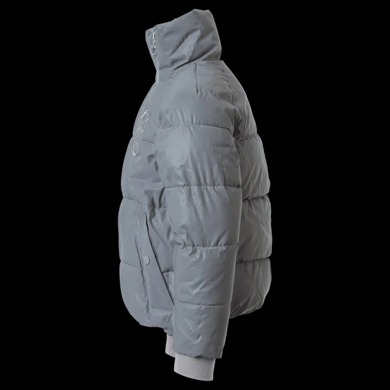 Discount Svea K. Reflective Volume Puffer Ja Silver Grå