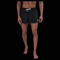 Clearance Waikani Beachwear Kai Short Swim Trunks Black Svart