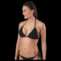 Online Waikani Beachwear Kalani Crochet Triangle Black Svart