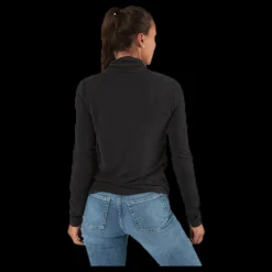 Best Pieces Kamala Ls Rollneck Top Black Svart