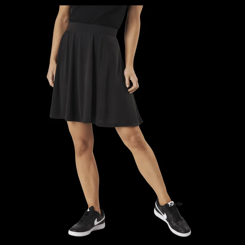 Pieces Kamala Mw Skirt Black Svart New
