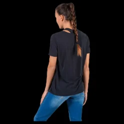 Clearance Pieces Kamala Ss O-Neck Tee Black Svart