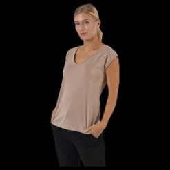Outlet Pieces Kamala Tee Beige