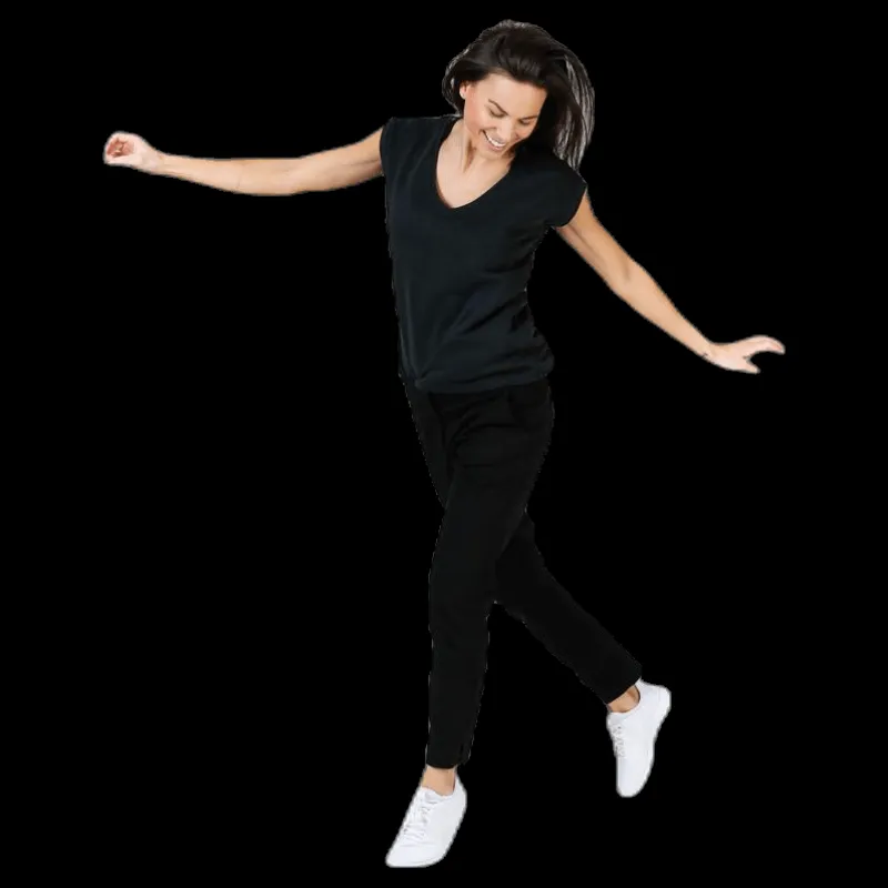 Pieces Kamala Tee Black Svart Outlet