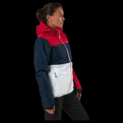 Whistler Kamille Ski Jacket W-PRO 10000 Blue/White/Red Blå, Vit och Röd Discount