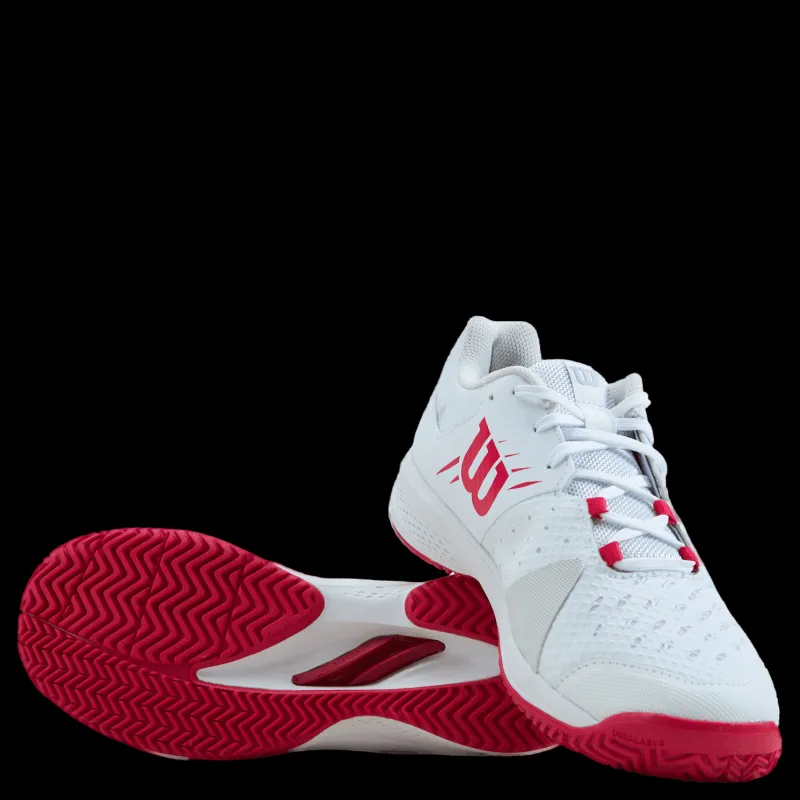Wilson Kaos Comp 3.0 W White/pink Vit Outlet