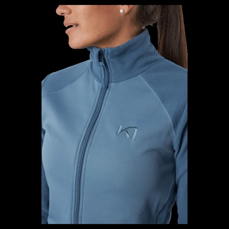 Kari Traa Kari F/z Fleece Sail Blå