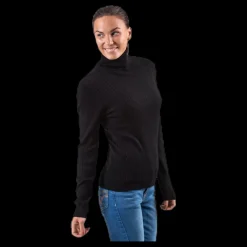 Best Only Karol L/S Rollneck Pullover Knt Black Svart
