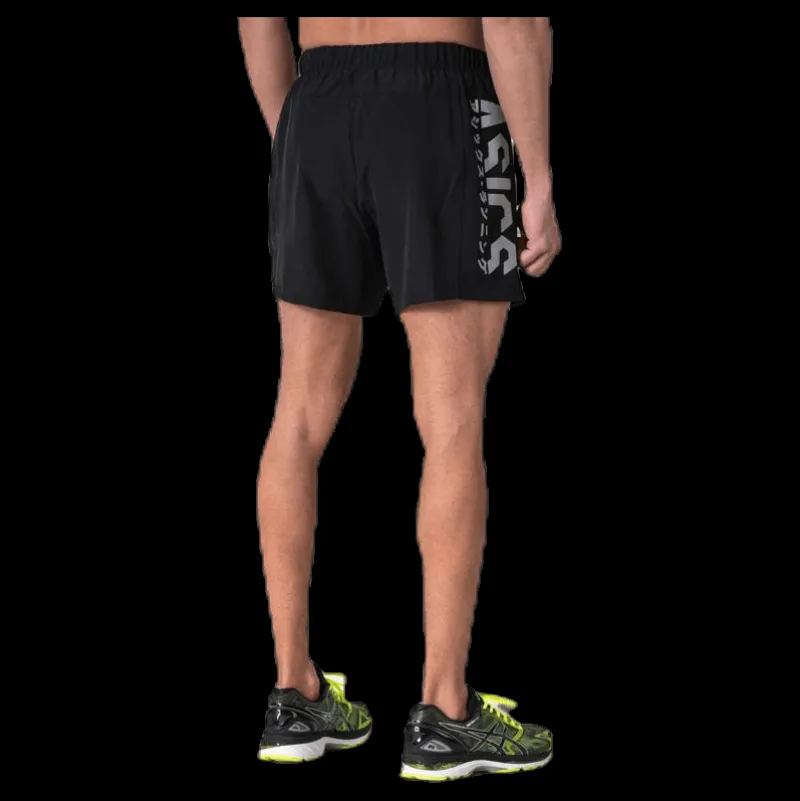 Clearance ASICS Katakana 5in Short Black Svart