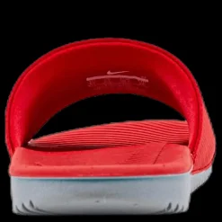 Nike Kawa Slide GS/PS White/Red Röd Outlet