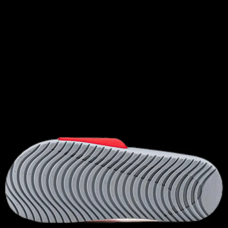 Nike Kawa Slide GS/PS White/Red Röd Outlet