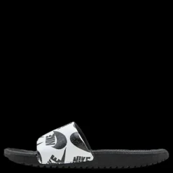 Nike Kawa Slide SE JDI PS/GS White/Black Flerfärgad