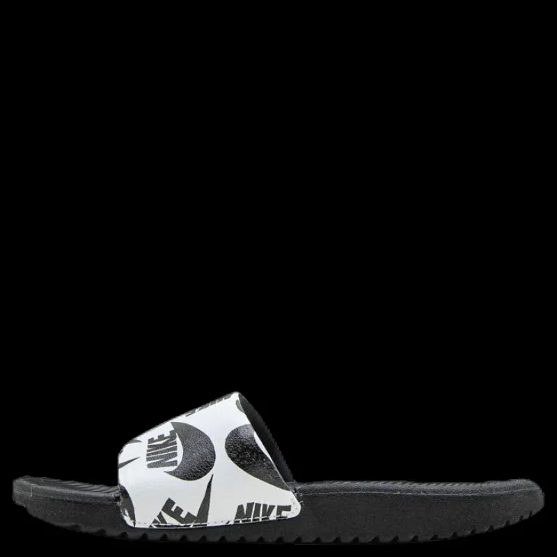 Nike Kawa Slide SE JDI PS/GS White/Black Flerfärgad