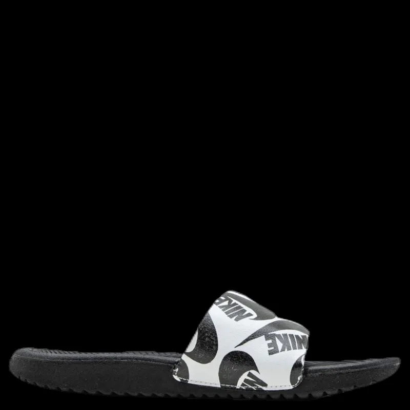 Nike Kawa Slide SE JDI PS/GS White/Black Flerfärgad