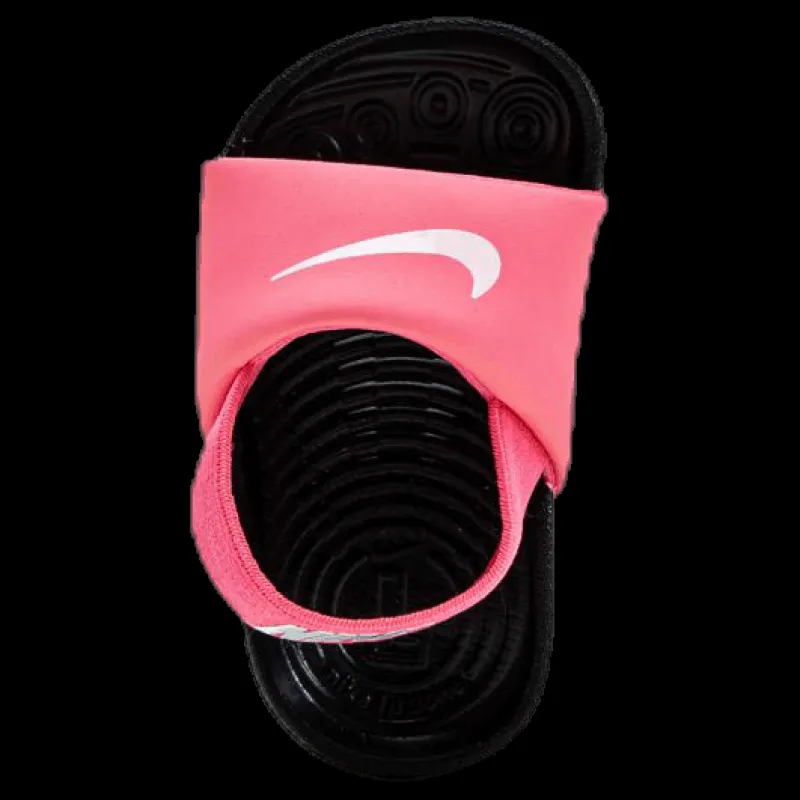 Nike Kawa Slide TD Kids Pink/White Rosa Sale