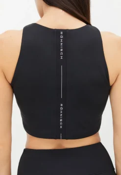 Röhnisch Kay Premium Cropped Top Black Svart Sale