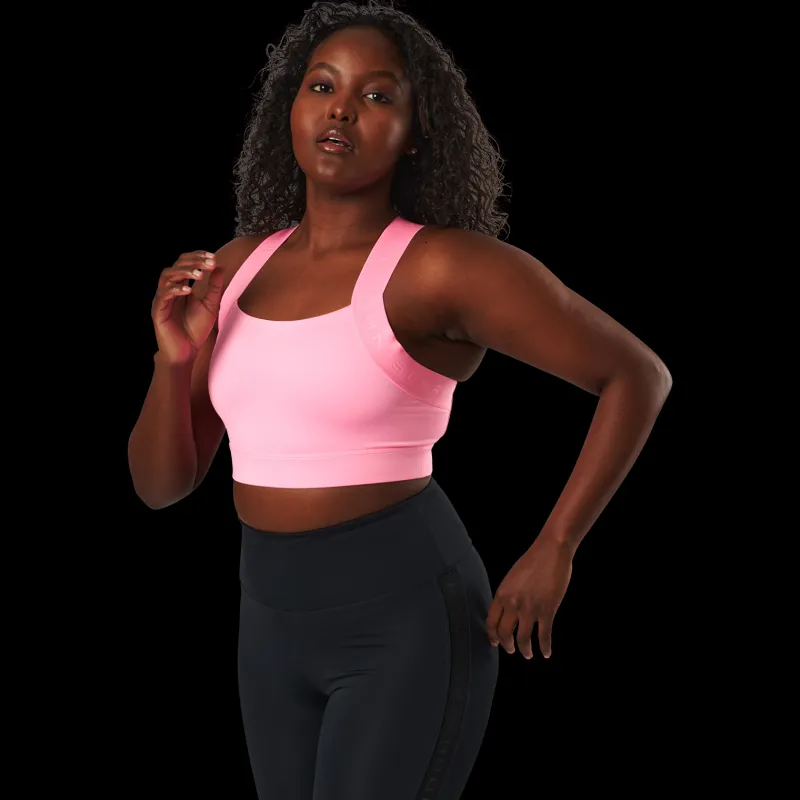 Röhnisch Kay Sports Bra Cotton Candy Rosa