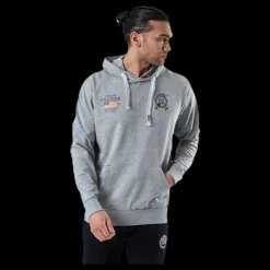 Vinson Polo Club Keith Hoodie Grey Grå Online