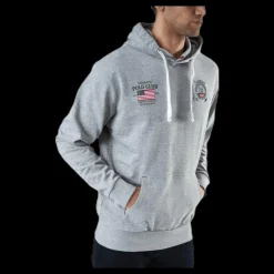 Vinson Polo Club Keith Hoodie Grey Grå Online