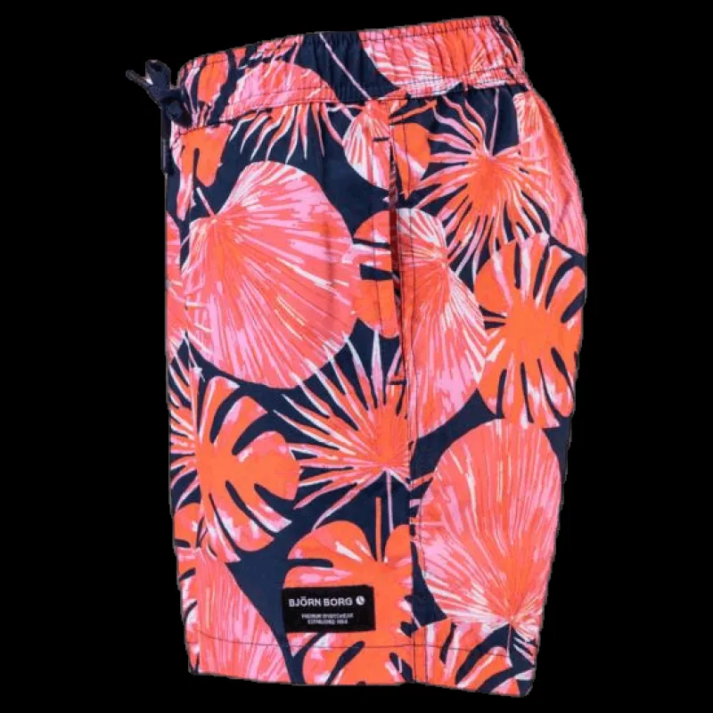 Björn Borg Kenny Loose Swim Shorts Junior Orange