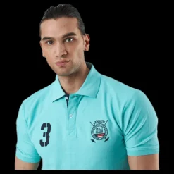 Best Vinson Polo Club Kenso Polo Turquoise Turkos