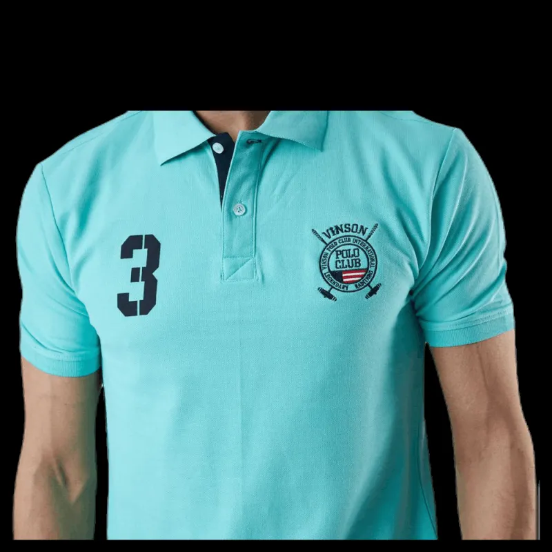 Best Vinson Polo Club Kenso Polo Turquoise Turkos