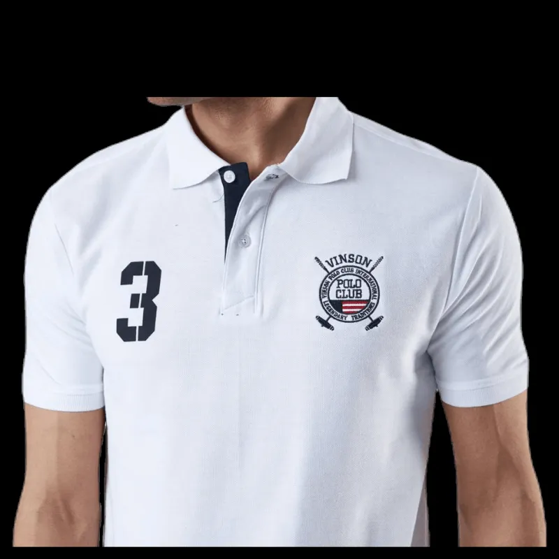 Sale Vinson Polo Club Kenso Polo White Vit